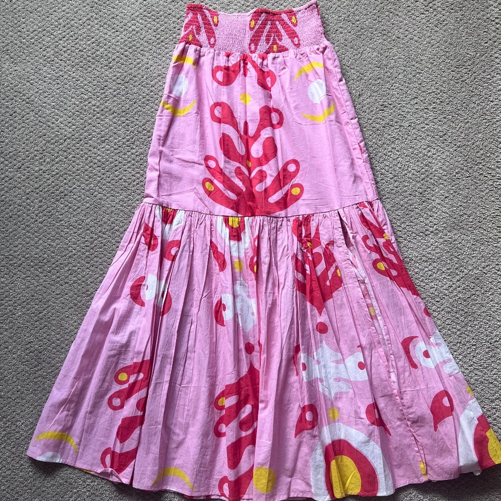 Madelyn Skirt in Blush Ink Blot SZ Small